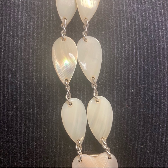 Necklace mother of pearl shell heart - Picture 15 of 16